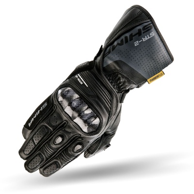 перчатки SHIMA STR-2 BLACK фото в интернет-магазине FrontFlip.Ru