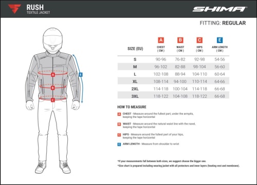 куртка SHIMA RUSH MEN FLUO фото в интернет-магазине FrontFlip.Ru