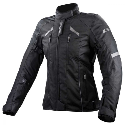 LS2 Мотокуртка женская SERRA EVO LADY JACKET черный фото в интернет-магазине FrontFlip.Ru