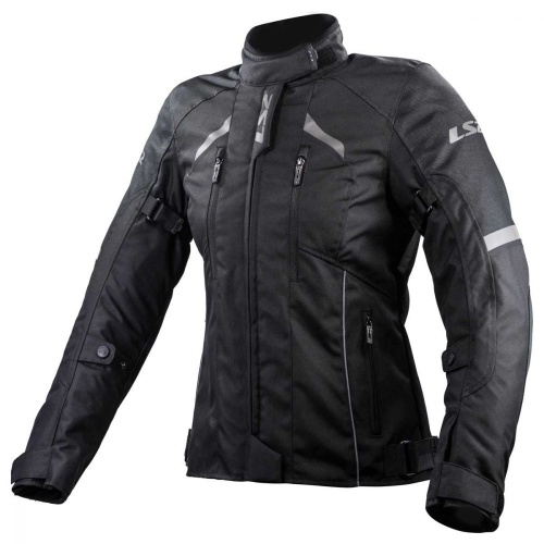LS2 Мотокуртка женская SERRA EVO LADY JACKET черный фото в интернет-магазине FrontFlip.Ru