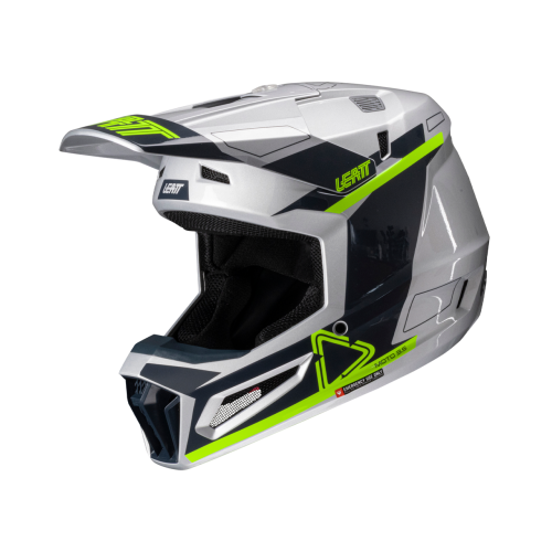 Мотошлем Leatt Moto 3.5 Helmet Kit Steel 2025 фото в интернет-магазине FrontFlip.Ru