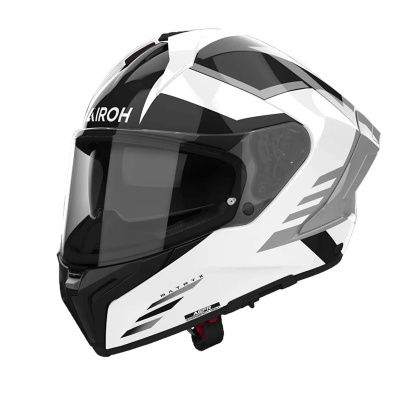 Мотошлем AIROH MATRYX THRON WHITE GLOSS фото в интернет-магазине FrontFlip.Ru