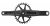 Шатуны E Thirteen Helix Cranks 175x73mm Black (CS4HBA-101) фото в интернет-магазине FrontFlip.Ru