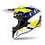 Шлем Airoh WRAAAP FEEL Yellow/Blue Glossy