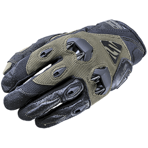 FIVE Перчатки STUNT EVO khaki фото в интернет-магазине FrontFlip.Ru