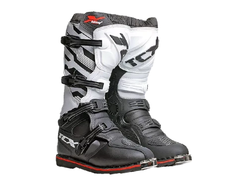 TCX Ботинки X-BLAST 858 BLACK/WHITE/RED фото в интернет-магазине FrontFlip.Ru