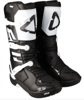 Мотоботы Leatt 3.5 Boot White фото в интернет-магазине FrontFlip.Ru
