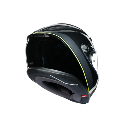 Шлем AGV K-6 MULTI Minimal Gunmetal/Black/Yellow-Fluo фото в интернет-магазине FrontFlip.Ru