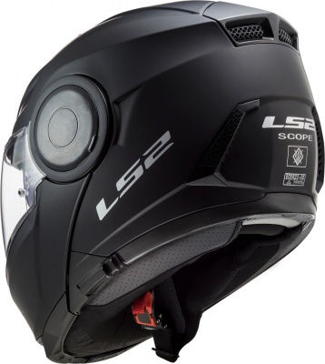 LS2 Мотошлем FF902 SCOPE Solid черный матовый фото в интернет-магазине FrontFlip.Ru