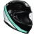 Шлем AGV K-6 MULTI Minimal Black/Pearl White/Aqua фото в интернет-магазине FrontFlip.Ru