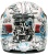 ONEAL Шлем кроссовый 5Series ACID Термопластик, глянец, Белый/Синий фото в интернет-магазине FrontFlip.Ru