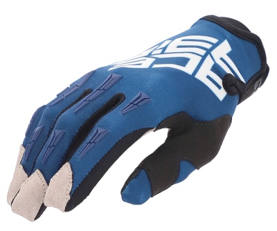 Перчатки детские Acerbis CE MX X-K KID Dark Blue фото в интернет-магазине FrontFlip.Ru