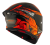 [KYT] Мотошлем TT-REVO COMBUSTION ORANGE, цвет Оранжевый фото в интернет-магазине FrontFlip.Ru