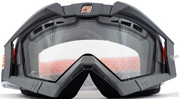 Очки ARIETE RC FLOW GRAY,CLEAR DOUBLE VENTILATED LENS