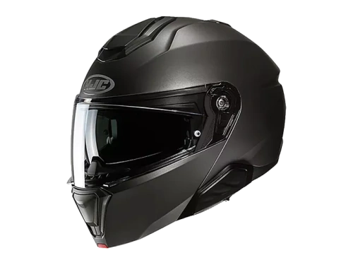 HJC Шлем i91 SEMI FLAT TITANIUM фото в интернет-магазине FrontFlip.Ru