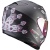 [SCORPION EXO] Мотошлем EXO-520 AIR TINA, цвет Черный Матовый/Белый/Розовый фото в интернет-магазине FrontFlip.Ru