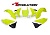 RTech Комплект пластика YZ125-250 02-21 # WR/YZ-X250 16-21 Revolution неон желтый/черный (moto parts)