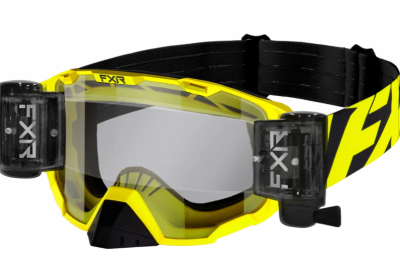 FXR MX Маска Maverick Roll-Off MX Goggle 20 Hi-Vis/Black фото в интернет-магазине FrontFlip.Ru