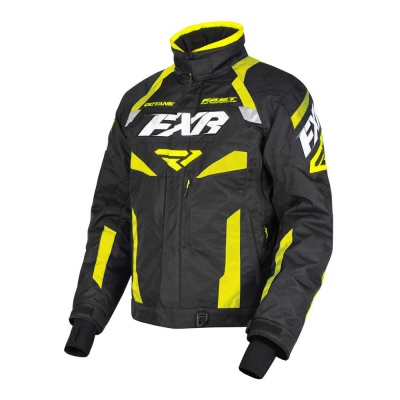 Куртка FXR Octane с утеплителем Black/Hi Vis фото в интернет-магазине FrontFlip.Ru