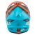 Шлем кроссовый ATAKI JK801 Valor, оранжевый/голубой глянцевый фото в интернет-магазине FrontFlip.Ru