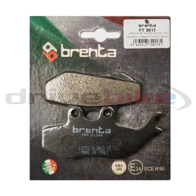 [BRENTA] Тормозные колодки FT 3017 Organic фото в интернет-магазине FrontFlip.Ru