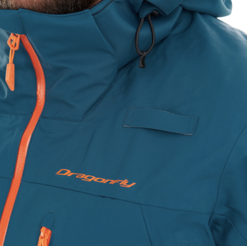 Dragonfly Комбинезон SuperLite 3L MAN Dark Ocean - Orange фото в интернет-магазине FrontFlip.Ru