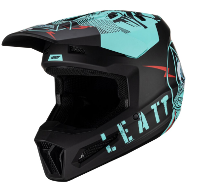 Мотошлем Leatt Moto 2.5 Helmet Fuel фото в интернет-магазине FrontFlip.Ru