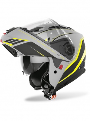 AIROH шлем модуляр PHANTOM-S BEAT YELLOW MATT фото в интернет-магазине FrontFlip.Ru