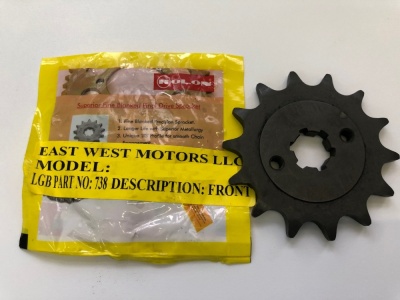 Звезда передняя 14Т ROLON, KTM 90133029014, JTF1903.14 фото в интернет-магазине FrontFlip.Ru