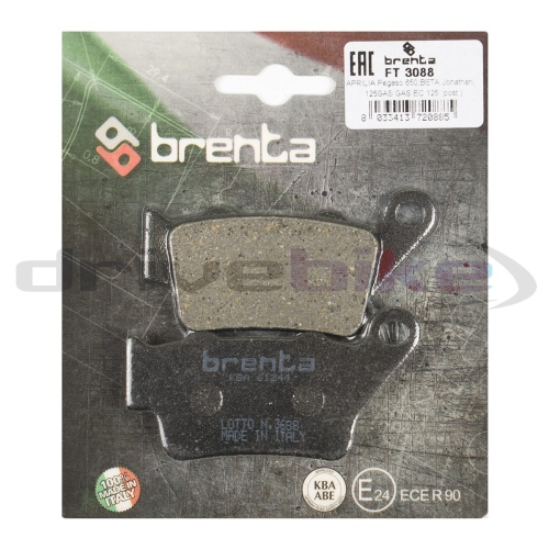 [BRENTA] Тормозные колодки FT 3088 Organic фото в интернет-магазине FrontFlip.Ru