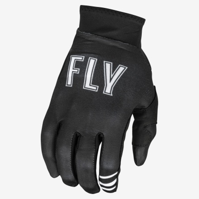 Перчатки FLY RACING PRO LITE , черный/белый фото в интернет-магазине FrontFlip.Ru