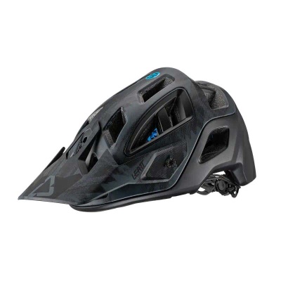 Велошлем Leatt MTB All Mountain 3.0 Helmet Black фото в интернет-магазине FrontFlip.Ru