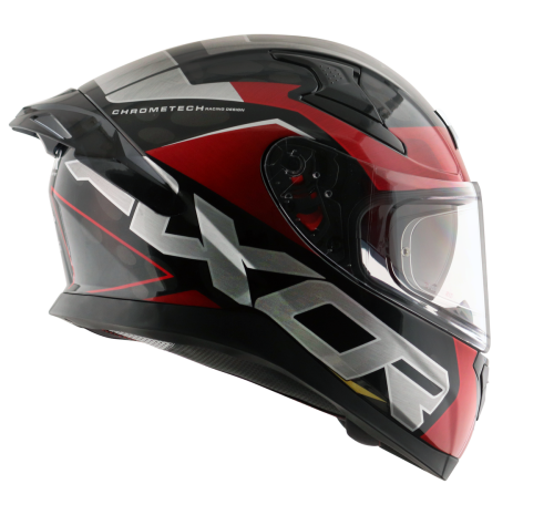 Шлем AXOR APEX CHROMTECH, цвет красный/чёрный/золото фото в интернет-магазине FrontFlip.Ru