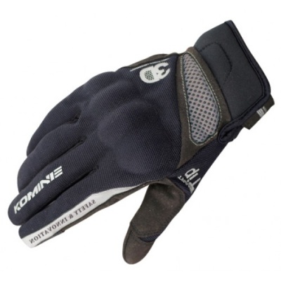 Перчатки Komine GK-163 Black фото в интернет-магазине FrontFlip.Ru