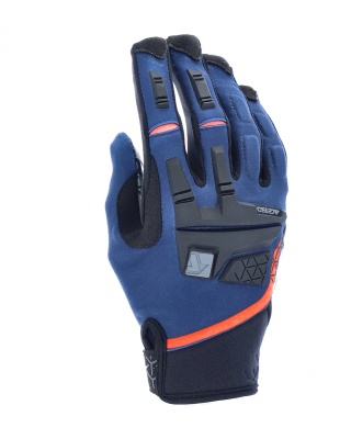 Перчатки Acerbis X-ENDURO CE Blue/Orange фото в интернет-магазине FrontFlip.Ru