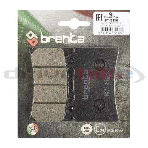 [BRENTA] Тормозные колодки FT 3138 Organic фото в интернет-магазине FrontFlip.Ru