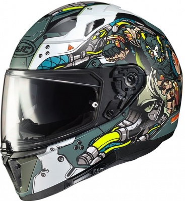 HJC Шлем i 70 BANE DC Comics MC4SF фото в интернет-магазине FrontFlip.Ru