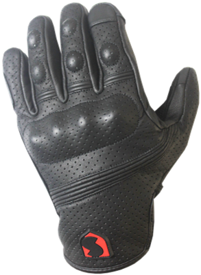 STARKS Мотоперчатки REGUL (кожа), муж., черный фото в интернет-магазине FrontFlip.Ru