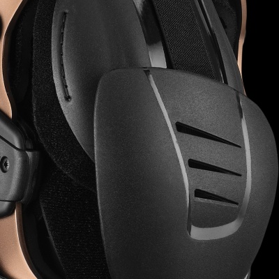 Брейсы EVS AXIS PRO Black / Copper фото в интернет-магазине FrontFlip.Ru