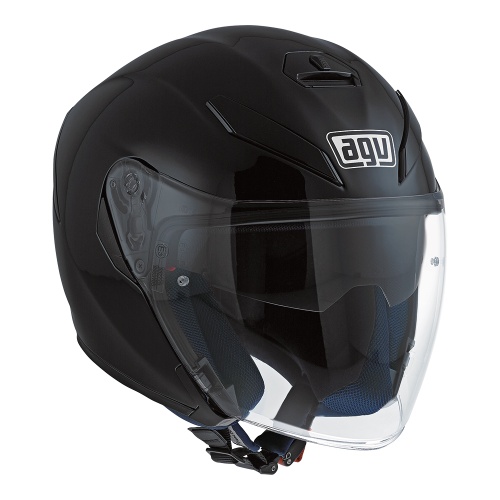Шлем AGV K-5 JET MONO Matt Black фото в интернет-магазине FrontFlip.Ru