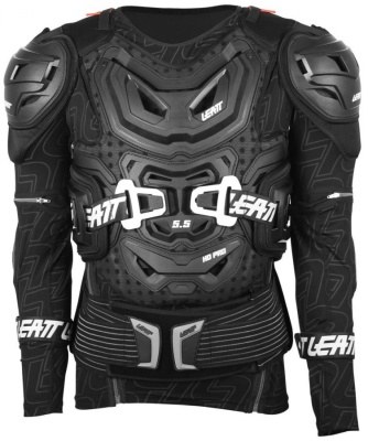 Защита панцирь Leatt Body Protector 4.5 Black фото в интернет-магазине FrontFlip.Ru