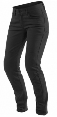 DAINESE Брюки ткань CLASSIC SLIM TEX женс 001 BLK фото в интернет-магазине FrontFlip.Ru