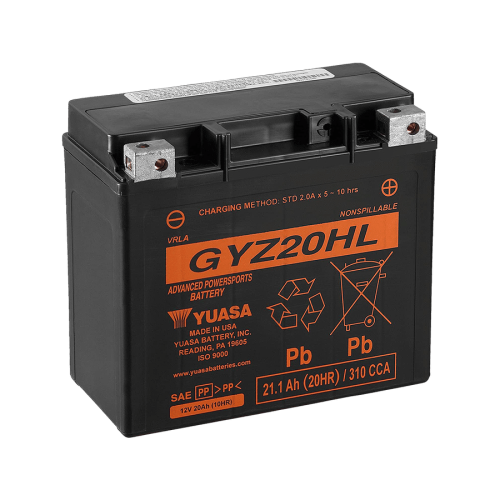 YUASA   Аккумулятор  GYZ20HL фото в интернет-магазине FrontFlip.Ru