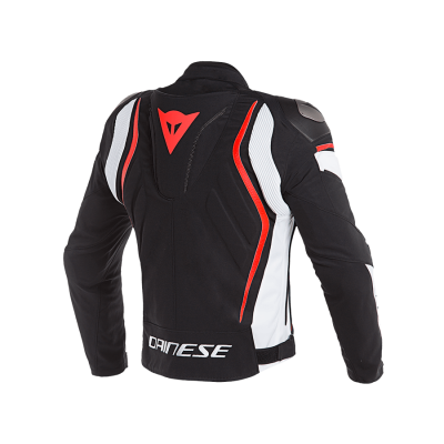 DAINESE Куртка ткань DYNO TEX N32 BL/WH/FLU-RED фото в интернет-магазине FrontFlip.Ru