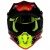 Шлем кроссовый JUST1 J38 Mask, Hi-Vis желтый/красный/черный фото в интернет-магазине FrontFlip.Ru