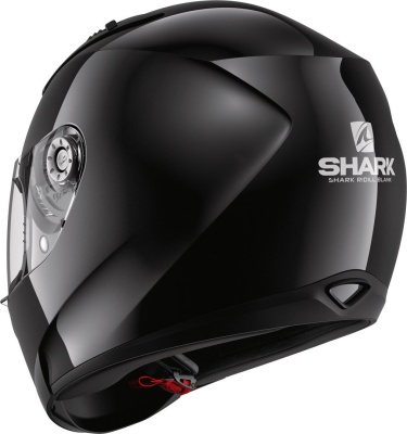 Шлем SHARK RIDILL BLANK Black Glossy фото в интернет-магазине FrontFlip.Ru