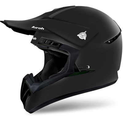 AIROH шлем кросс SWITCH COLOR BLACK MATT фото в интернет-магазине FrontFlip.Ru