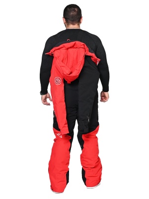 SNOW HEADQUARTER Горнолыжный комбинезон мужской A-89007 Красный фото в интернет-магазине FrontFlip.Ru