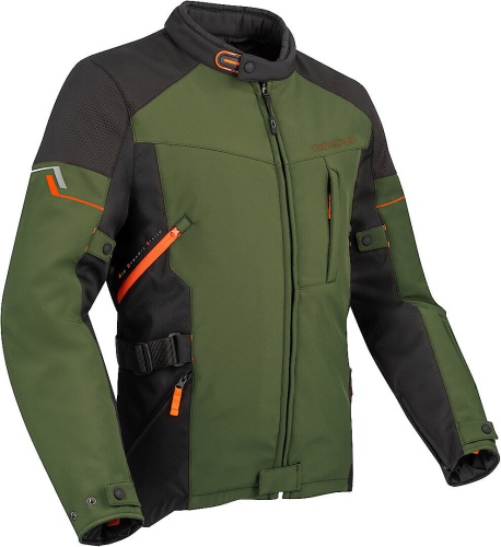 Куртка текстильная Bering COBALT Khaki/Black фото в интернет-магазине FrontFlip.Ru