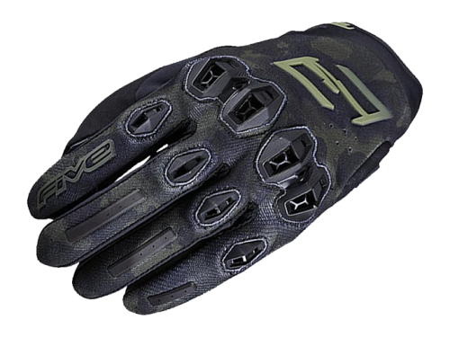 FIVE Перчатки STUNT EVO 2 camo khaki фото в интернет-магазине FrontFlip.Ru